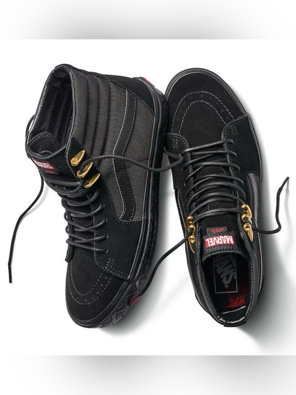 Vans Sk8-Hi (Marvel) Black Panther